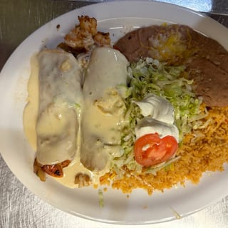 Shrimp Enchiladas