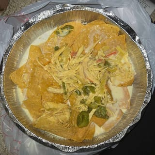Shredded Chicken Nachos