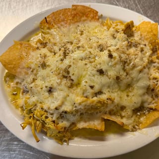 Garlic Chicken Nachos